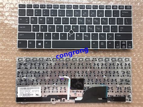 Us Keyboard For Hp Elitebook P Laptop Keyboard With Silver