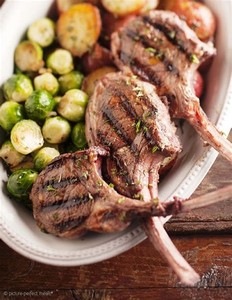 Tender, flavorful lamb chops don't get any easier than these lamb loin chops marinated in herbs, garlic, and lemon juice, then roasted in the oven, for an easy lamb chops recipe that cooks in about 15 minutes. The Bestest Recipes Online: Grilled Lamb Chops