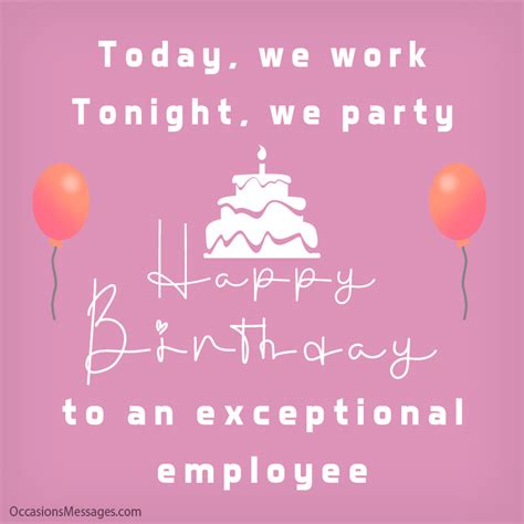 Best 50 Happy Birthday Wishes For Employee