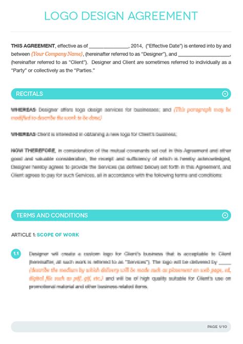 Maybe you would like to learn more about one of these? Logo Design Services Contract Template - Vandelay Design