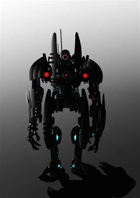 Mechrobot Illustrations On Behance