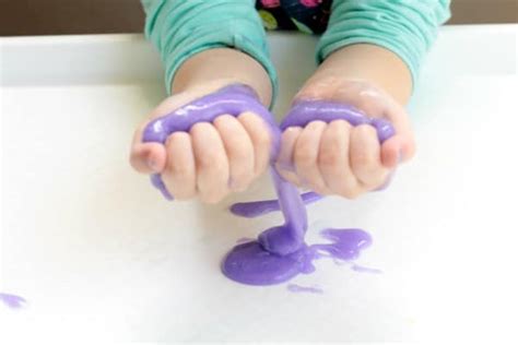 How To Make Slime With Baking Soda Just 2 Ingredients