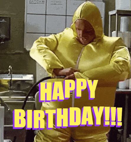 Happy Belated Birthday Gif Funny For Her Cake With The Inscription