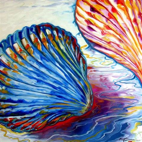 Seashells Abstract 24 By Marcia Baldwin From Abstracts