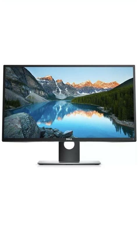 Monitor Pc — Dell P Series 24 Screen Led Lit Monitor Black