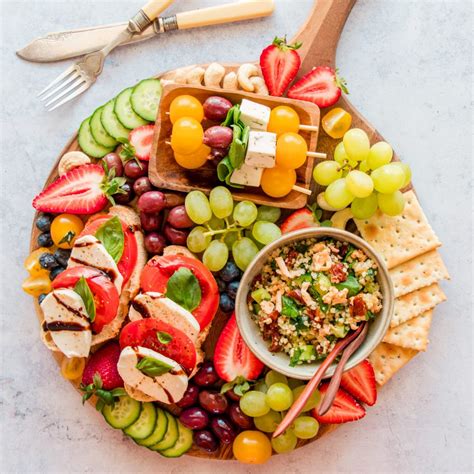 Brush both sides of the bread with olive oil and sprinkle one side with salt and pepper. Vegan Antipasto Cheese Platter - The Tasty K