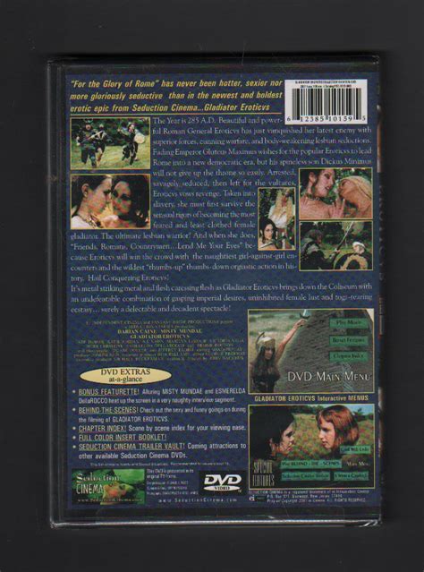 Gladiator Erotic Vs 2001 Collectors Edition Sealed Dvd 111921dbdvd