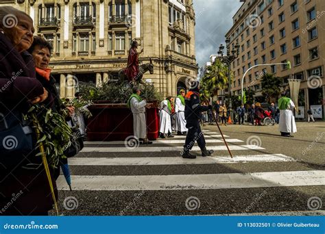 Palm Sunday In Vigo Galicia Spain Editorial Photo Image Of Holy