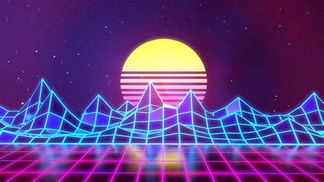 Neon 80s Wallpapers Hd Wallpaper Collections