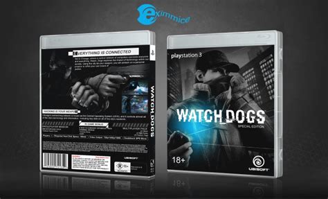 Watch Dogs Playstation 3 Box Art Cover By Eximmice