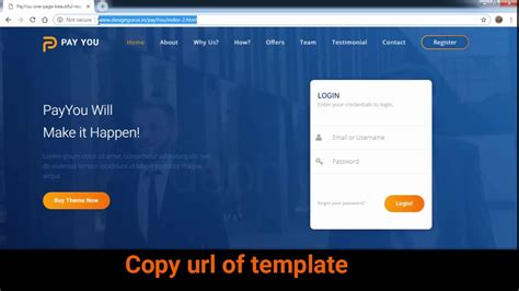 Template Login Html Serat