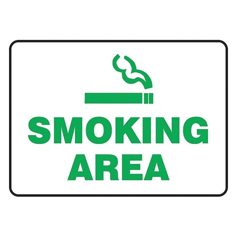 Jual Rambu Area Merokok Smoking Area Plang Dan Label Merokok Kotak