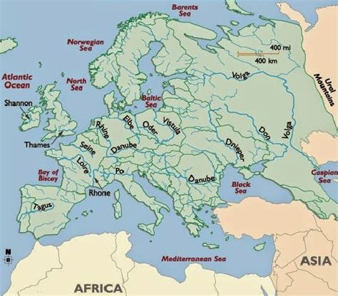 Ciencias Sociales 3º Ccss Tema 9 European Rivers