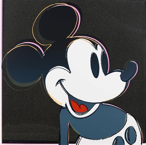 Andy Warhol Mickey Mouse Bukowskis