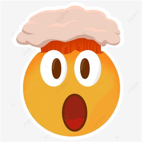 Mind Blowing Emoji Sticker Emoji Sticker Set Mind Blowing Png