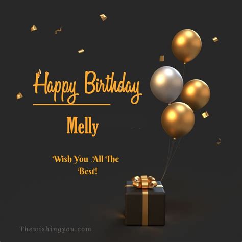 100 Hd Happy Birthday Melly Cake Images And Shayari