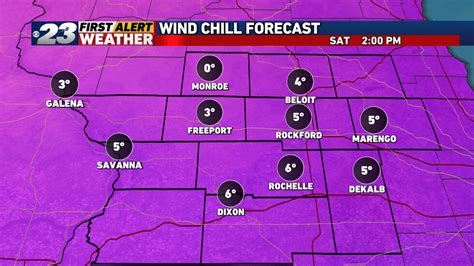 Intense Chill On The Way Sub Zero Wind Chills Very Likely