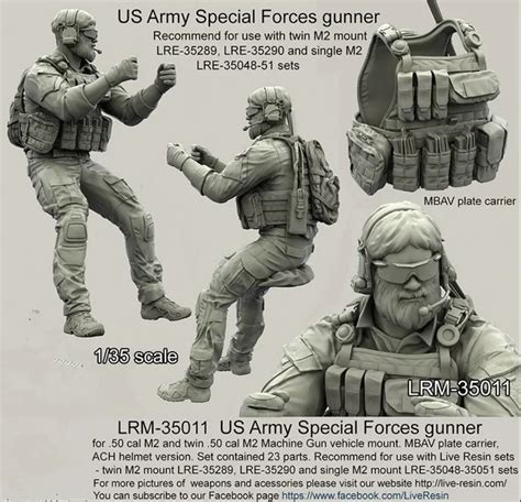 135 Scale Modern Warfare Us Special Forces Soldier Miniatures Resin