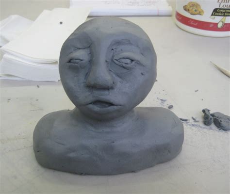 Mrs Art Teacher Clay Faces
