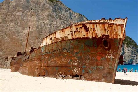 Zakynthos Shipwreck 5 Hour Zakynthos Shipwreck And Blue Caves Private Tour