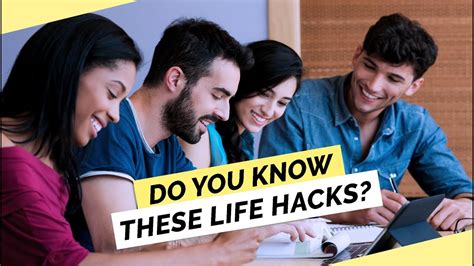 10 Life Hacks Every Student Should Know Youtube