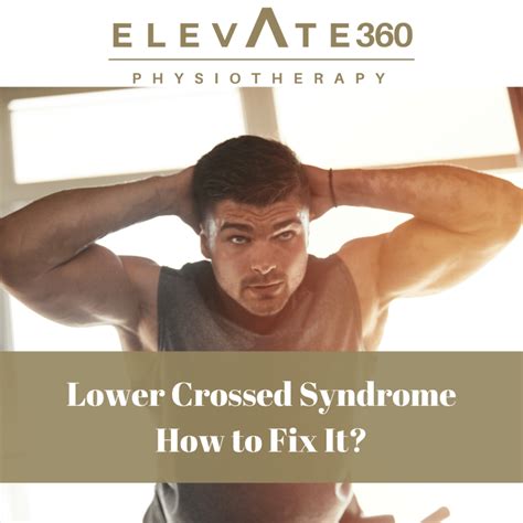 Lower Crossed Syndrome How To Fix It Elevate Physiotherapy