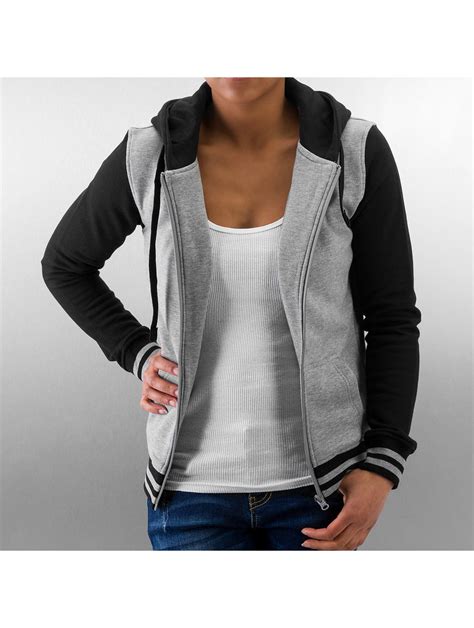Shop now at farfetch with express delivery and free returns. Urban Classics Damen Zip Hoodie Ladies 2-Tone College in ...