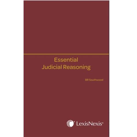Essential Judicial Reasoning Discount Textbooks
