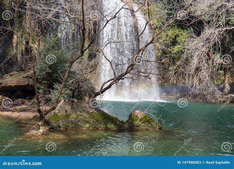Kursunlu Waterfalls In Antalya Turkey Kursunlu Selalesi Stock Image