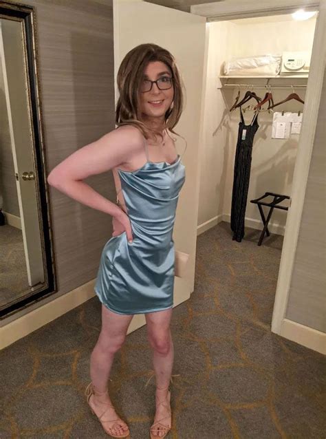 Claire All About Crossdresser Dress And Heels Dress Up Sissy Maid Dresses Transgender Girls
