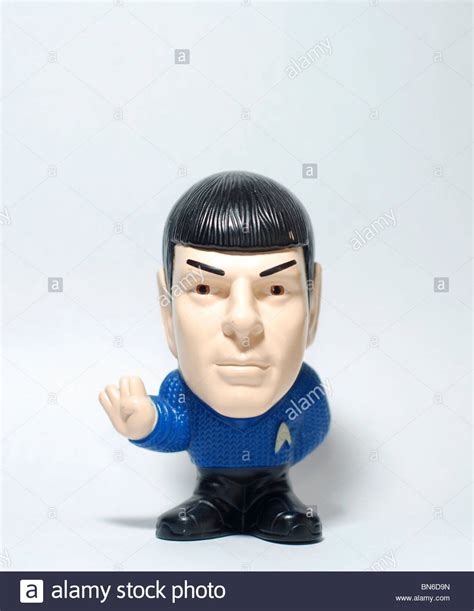 Star Trek The Original Series Dr Spock On White