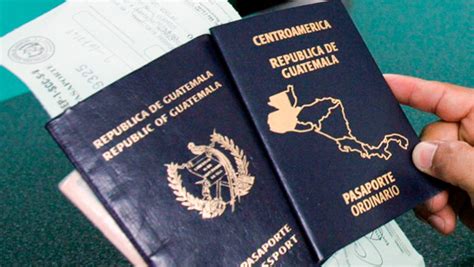 Precio Del Pasaporte Ordinario Guatemalteco Octubre 2018