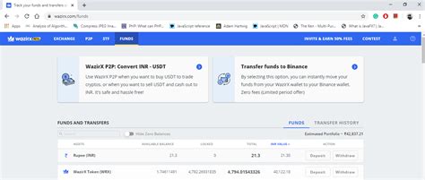 Wazirx's native token, wrx, is the utility token forming the backbone of the wazirx ecosystem. How to connect WazirX with Binance account - TechCrook