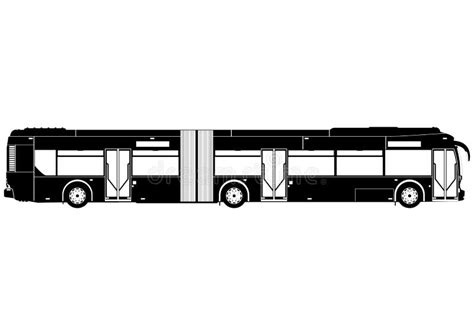 City Bus Silhouette Stock Vector Illustration Of Town 163894695