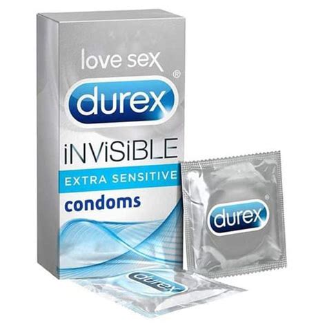 Durex Invisible Extra Thin Extra Sensitive Condoms Pack Pharmhealth Pharmacy