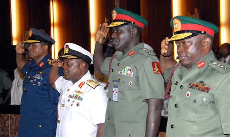 Joseph dunford, comprise the president's top circle of military advisers. FG orders audit of military payroll | New Mail Nigeria