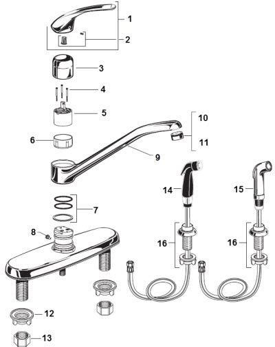 American standard faucet parts repair. Order Replacement Parts for American Standard 4175.500 ...
