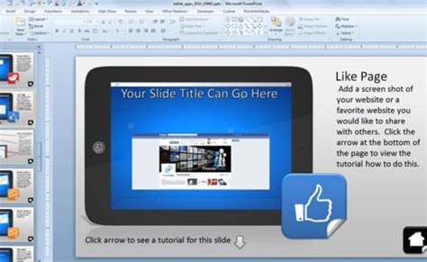 Using Interactive Powerpoint Presentations With Tablet Otosection