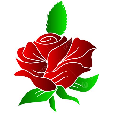 Gambar Gambar Bunga Mawar 3d Untuk Logo Merek Maskot Dan Label Png