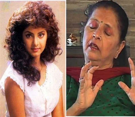 Divya Bharti Mother Meeta Bharti Passes Away दिव्या भारतीच्या आईचे निधन अखेरच्या काळात