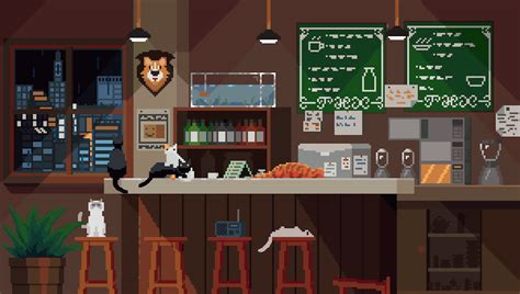 2d Pixel Coffee Shop Game Devpost