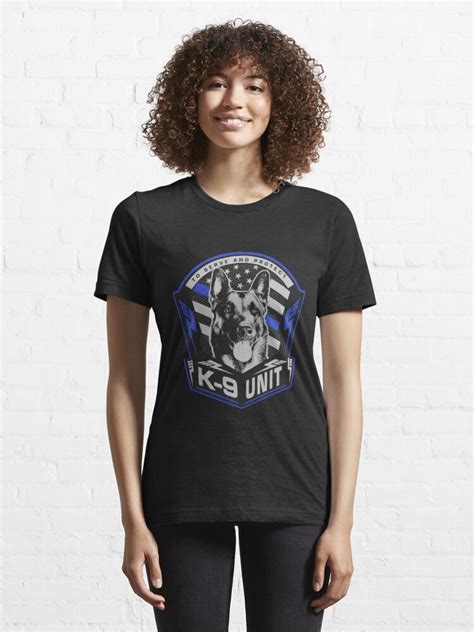 K9 Unit Malinois Belgian Shepherd Mechelaar T Shirt For Sale By