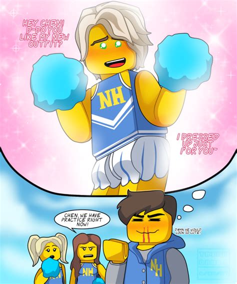 [tlnm] not even in your dreams by trina draws lego ninjago lloyd lego ninjago movie lego ninjago