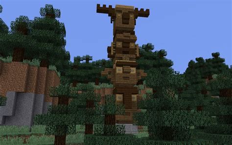 Detail Totem Pole Minecraft Statues Minecraft Plans Minecraft Images