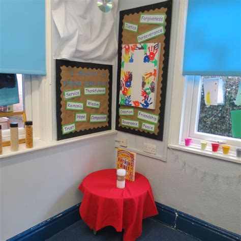 Reflection Areas In Our School Chapel Haddlesey Ce Primary School
