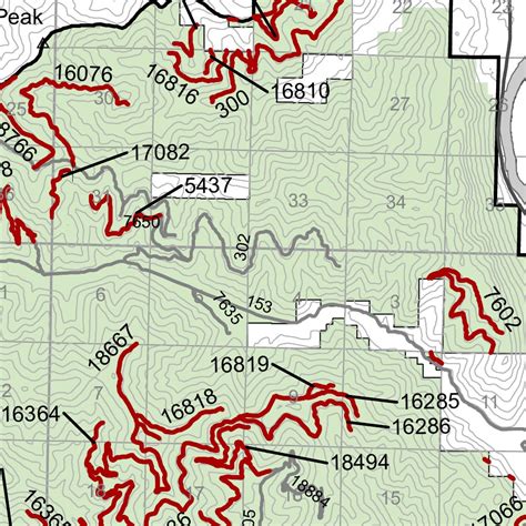 Lolo Nf Osvum Plains Rd Map By Us Forest Service R1 Avenza Maps