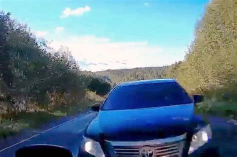 Dashcam Footage Captures Crash Which Killed Four People In Russia