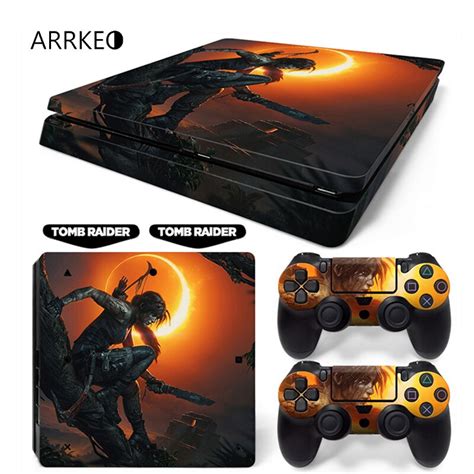 Arrkeo Shadow Of The Tomb Raider Vinyl Cover Decal Ps4 Pro Skin Sticker