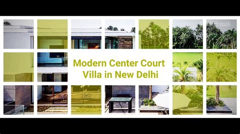 Современная Вилла в Нью Дели Индия Center Court Villa In New Delhi