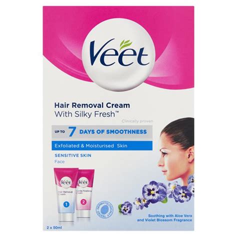 Veet Face Hair Removal Cream Kit University Late Night Pharmacy